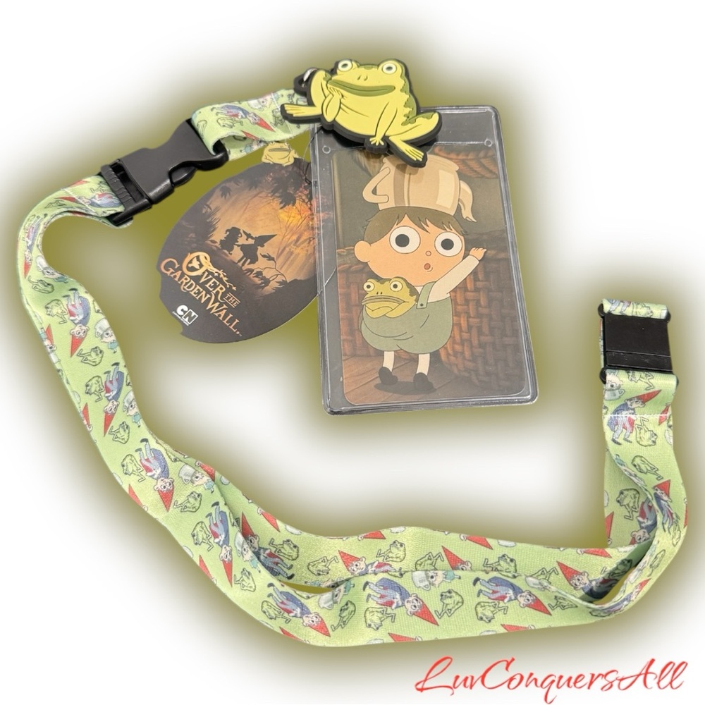 Cartoon Network Over The Garden Wall Characters Allover Print Lanyard